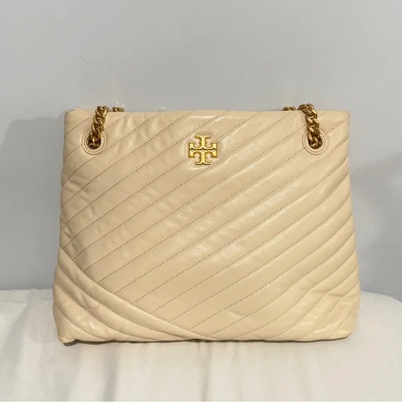Tory Burch Kira Chevron Quilted Shoulder Bag - Picture 1 of 4